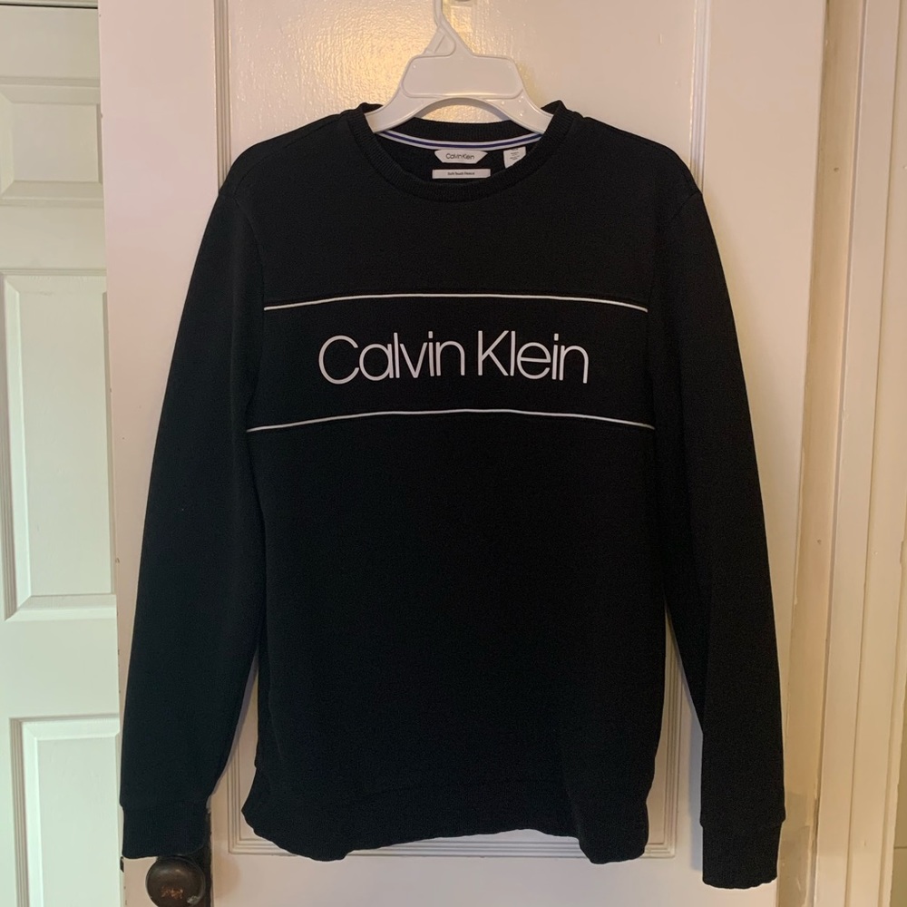 Black Calvin Klein Crewneck
